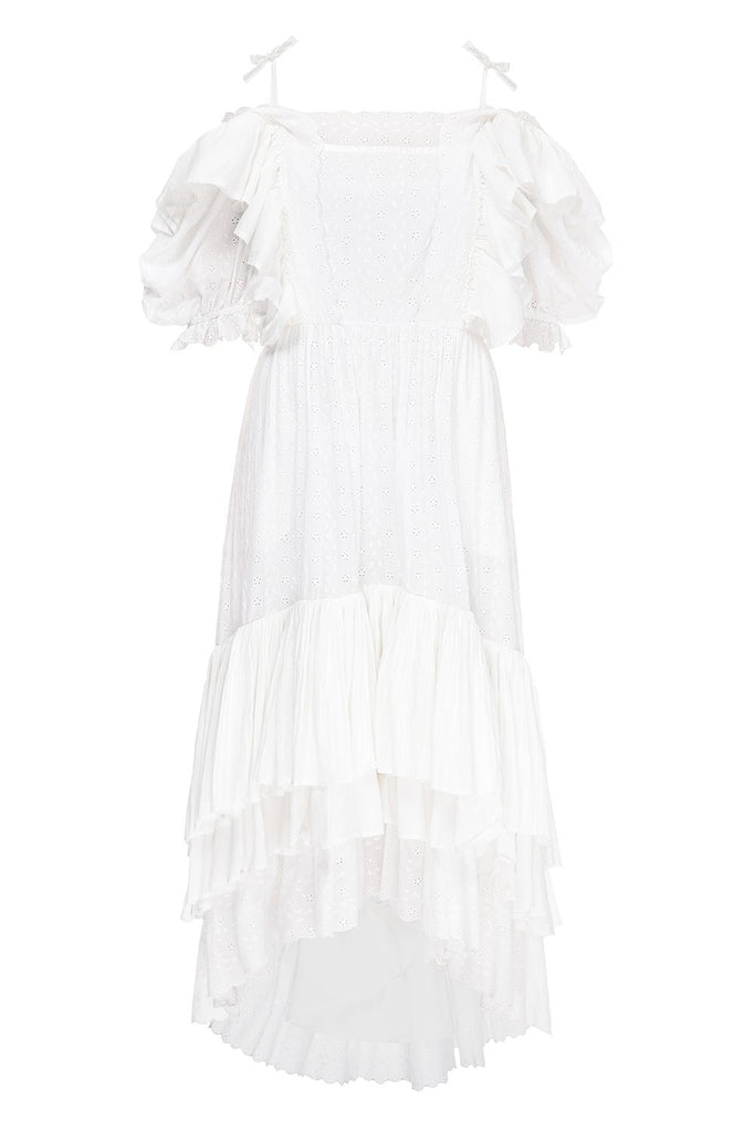 Scarlett dress with ruffles