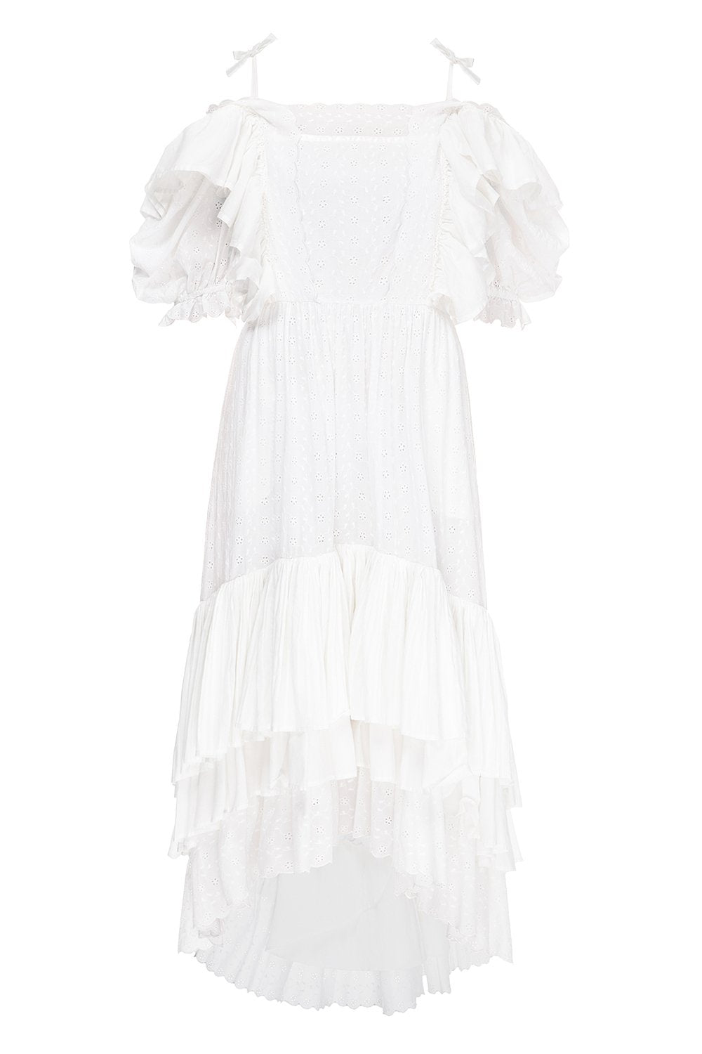 Scarlett dress with ruffles