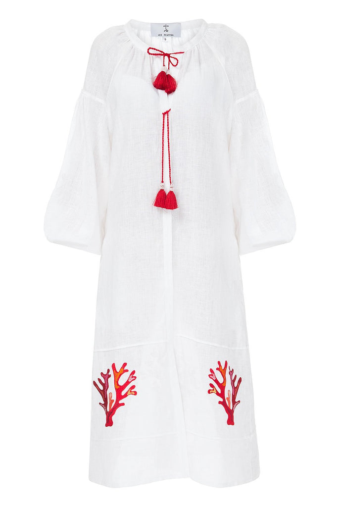 Saint-Tropez Boho White Dress