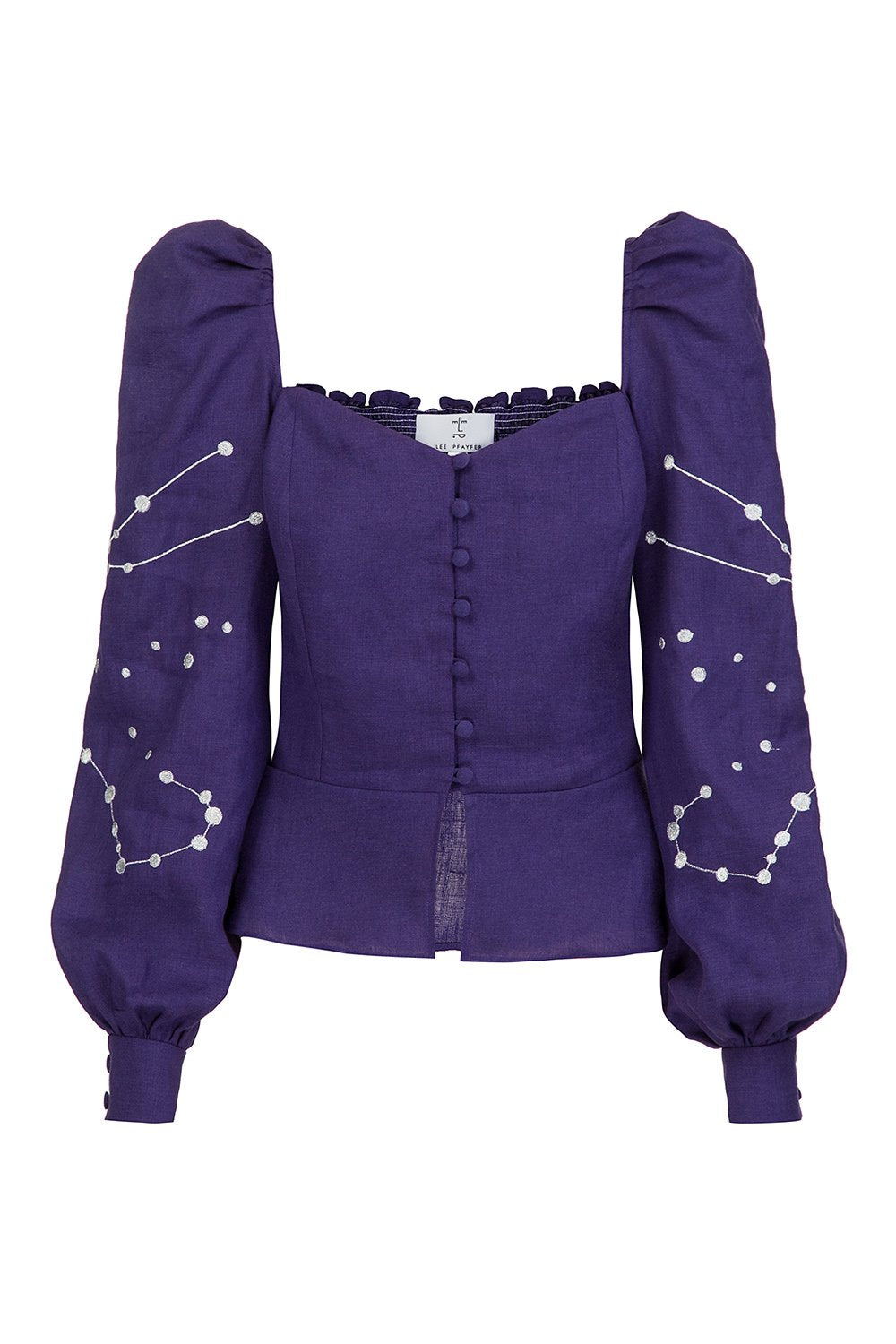 Zodiac lond-sleeve top with skirt