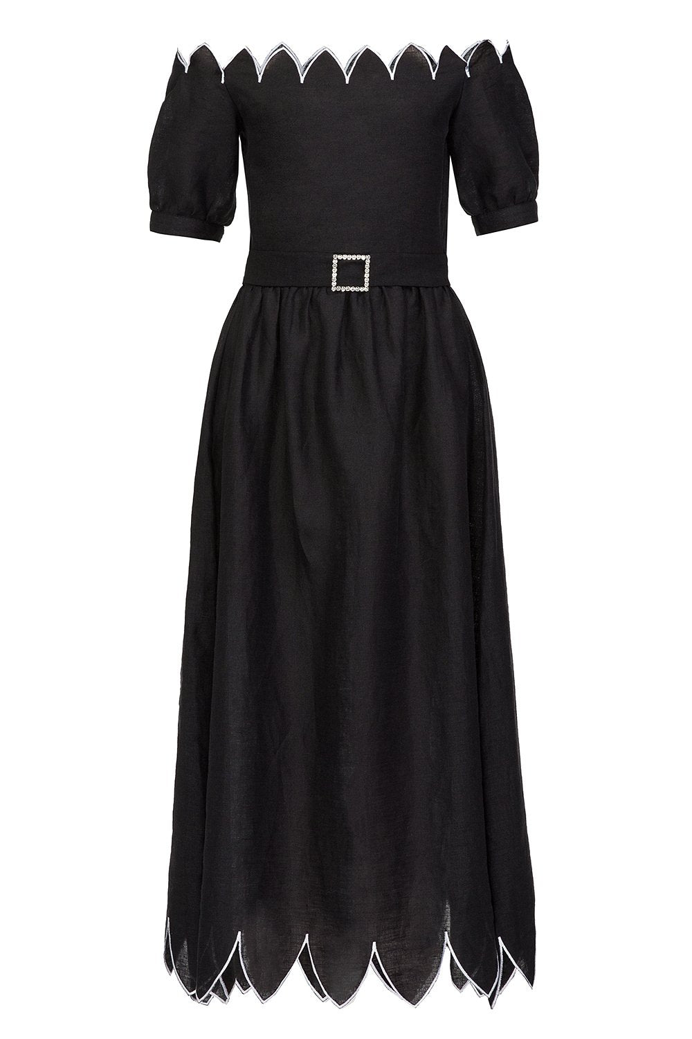 "Venus" dress with sleeves