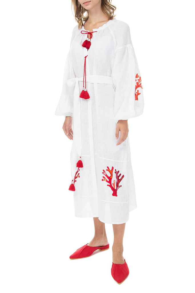 Saint-Tropez Boho White Dress