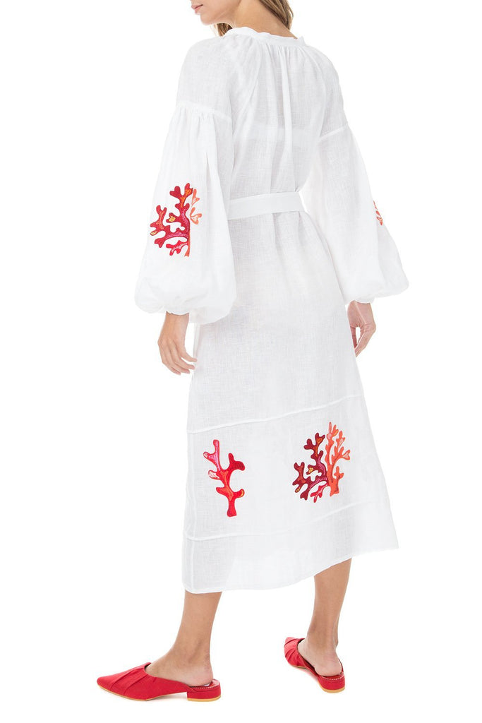 Saint-Tropez Boho White Dress