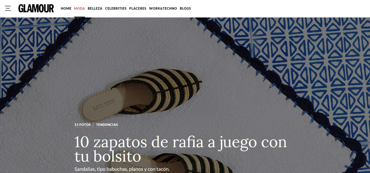 Lee Pfayfer shoes are featured in Glamour Spain