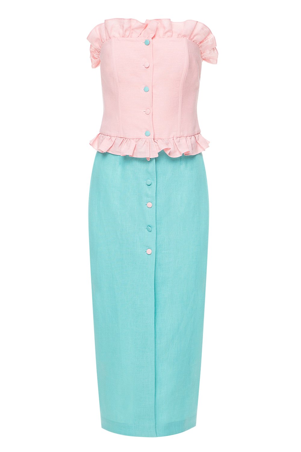 Mint Candy No Sleeves dress