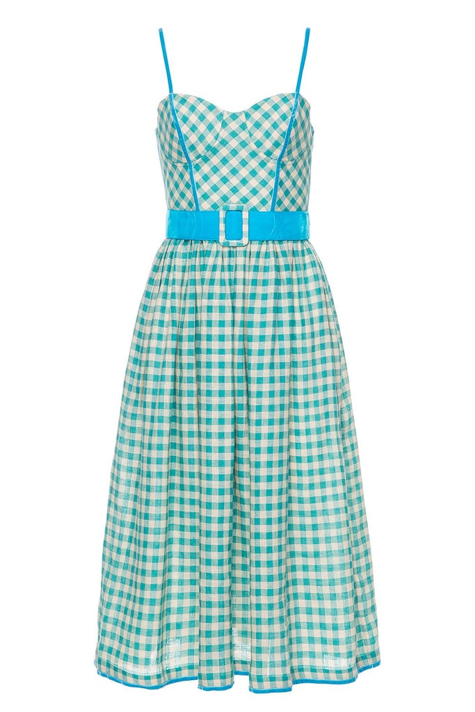 Checked Mint Candy dress