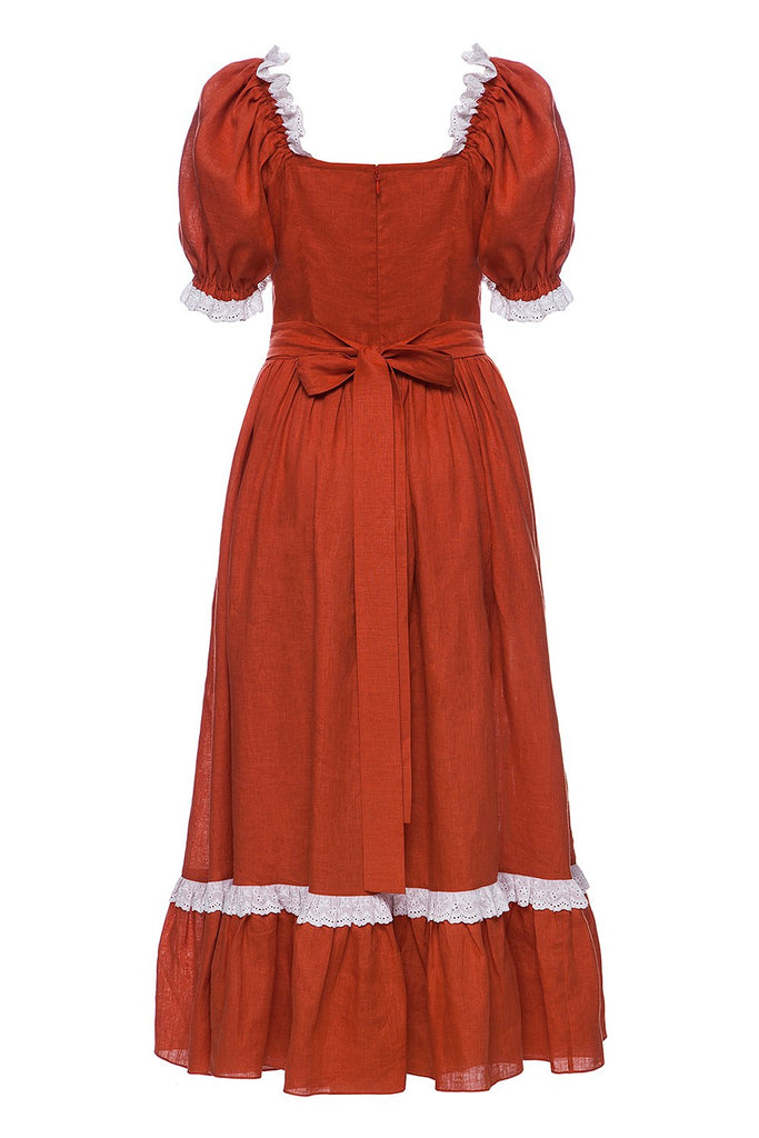 Brigitte Red Dress