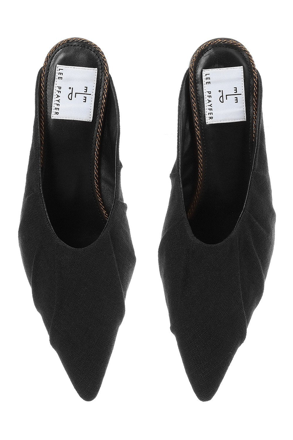 Canvas mules