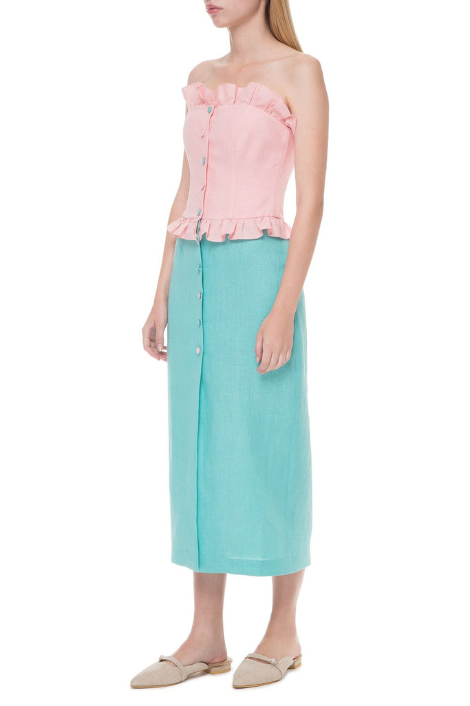 Mint Candy No Sleeves dress