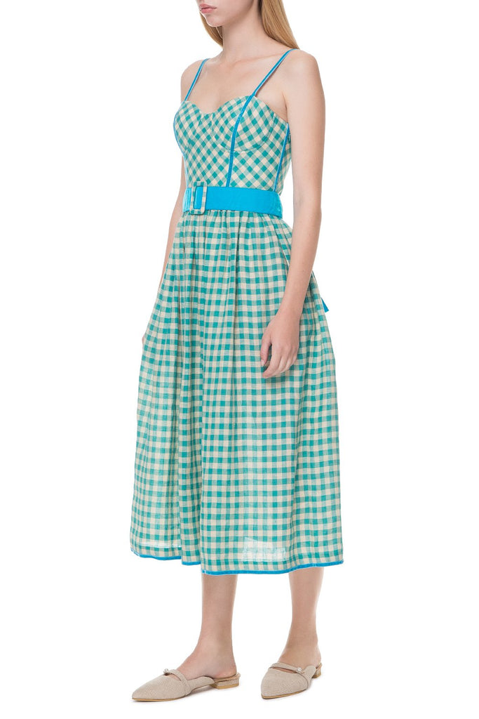 Checked Mint Candy dress