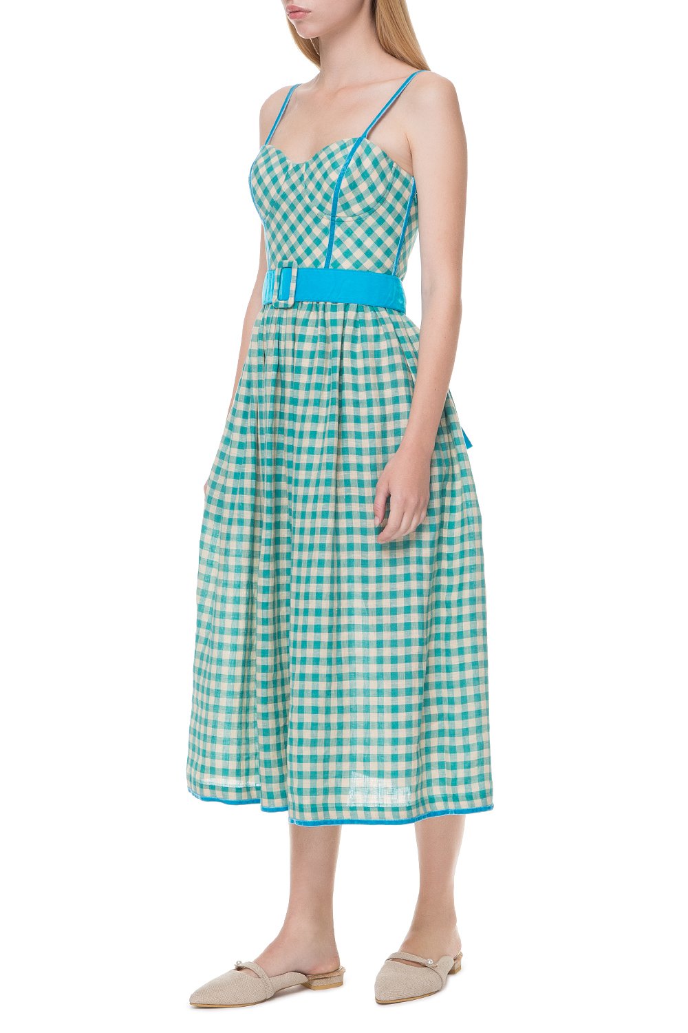 Checked Mint Candy dress