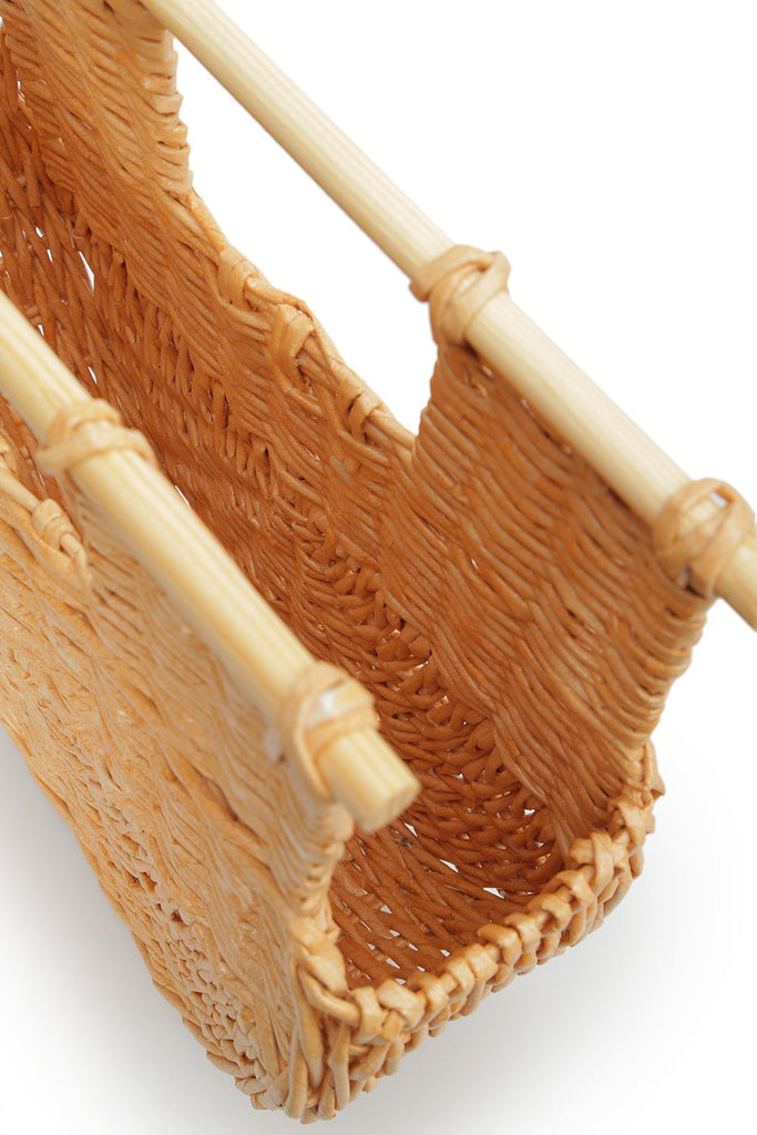 Wicker tote