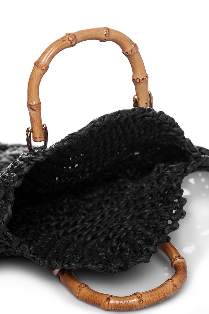 Doville Small wicker tote