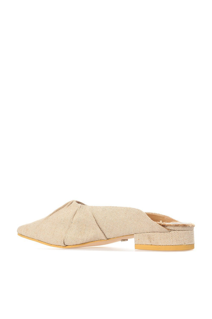 Canvas mules