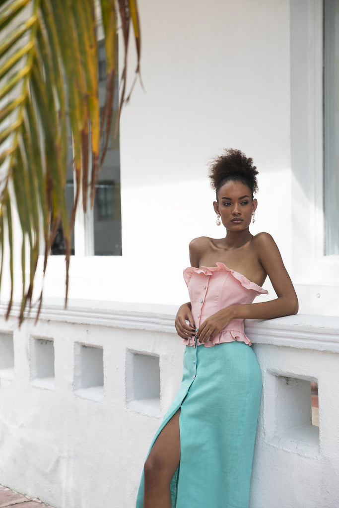 Mint Candy No Sleeves dress