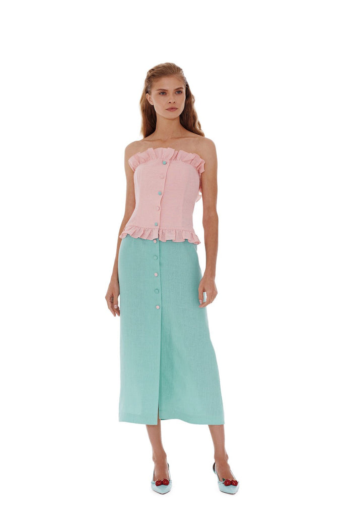Mint Candy No Sleeves dress